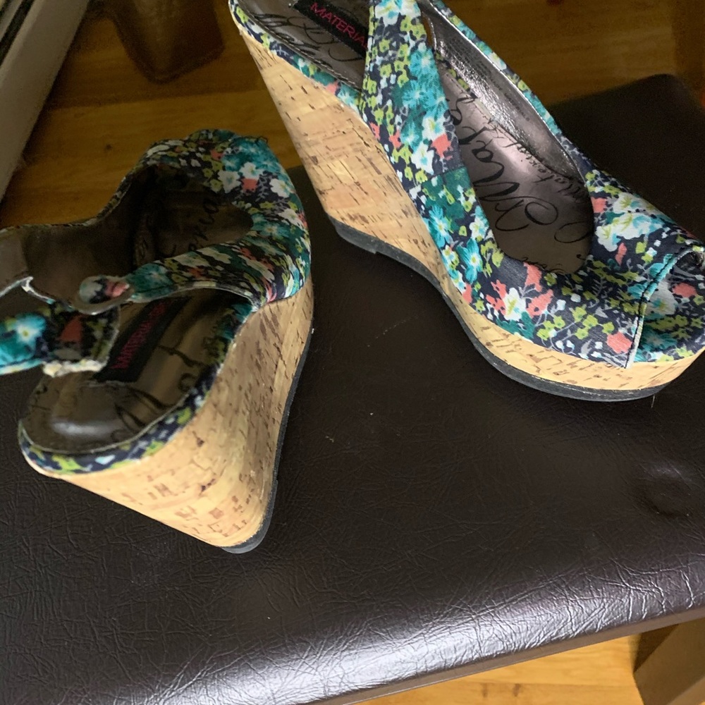 Material Girl wedges